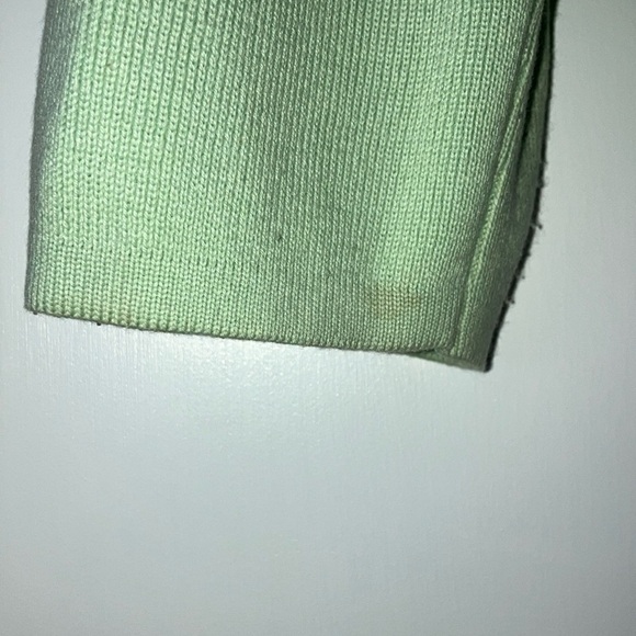 Nygard Collection Petites mint green Leather Jacket with Silver toned Studs - Picture 5 of 16